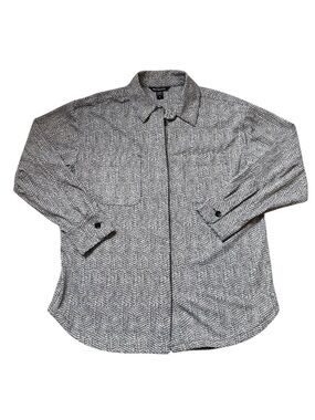 Athleta Braiden Textured Shirt Jacket Size Medium